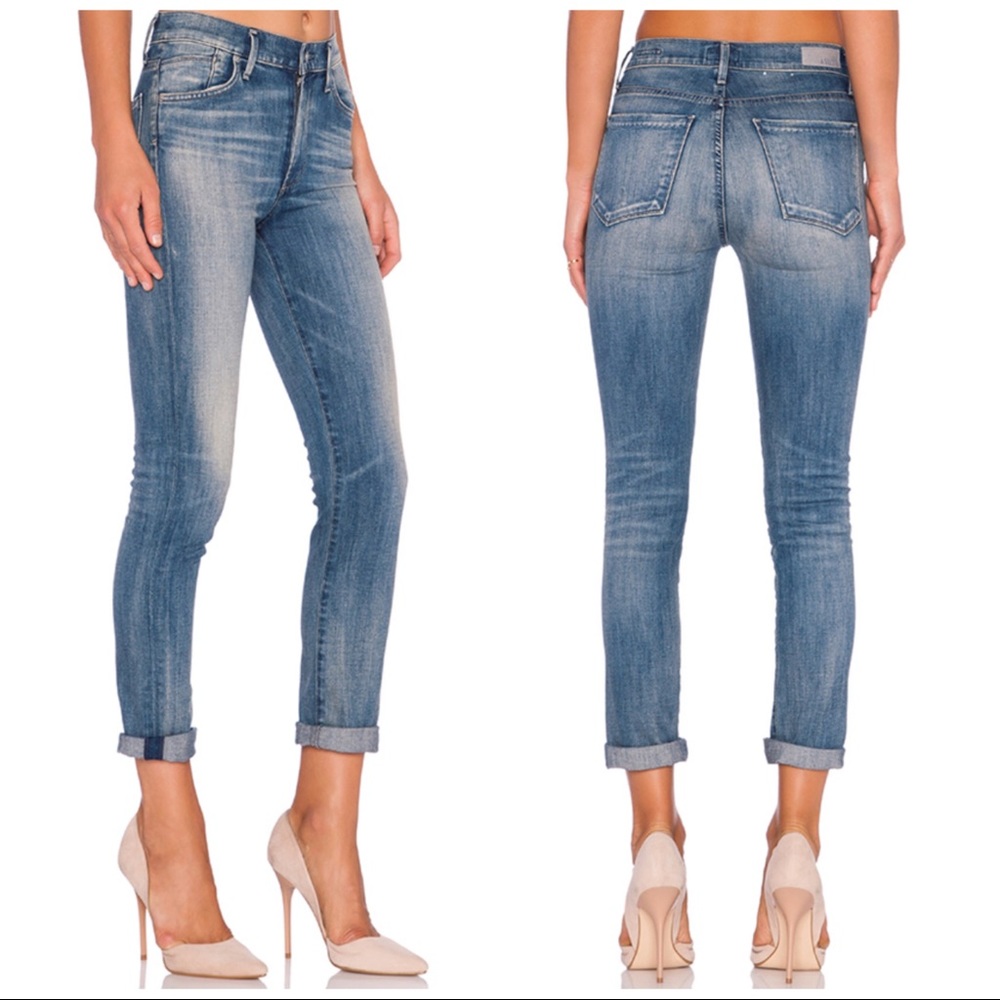 Agolde NWT Camille Retro Slim High Rise Jeans, 27